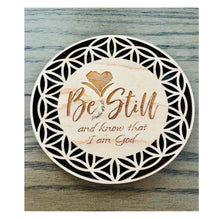 Load image into Gallery viewer, Candle + Coaster - Be Still