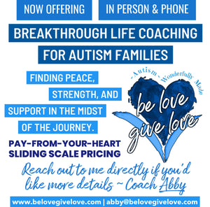 Breakthrough Life Coaching for Autism Families