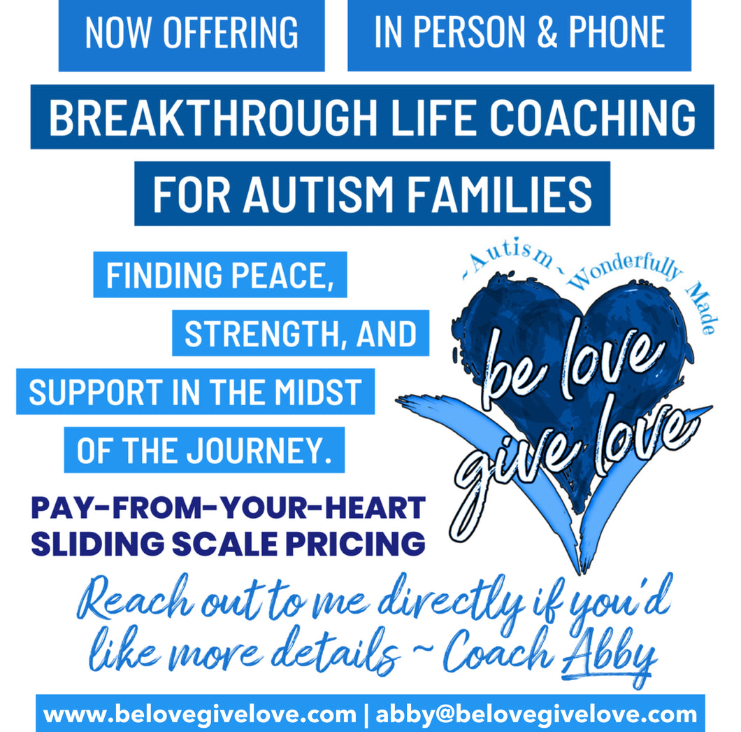 Breakthrough Life Coaching for Autism Families