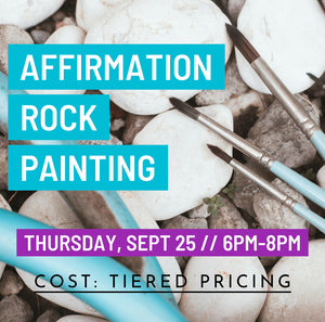 Affirmation Rock Painting // Sept 25