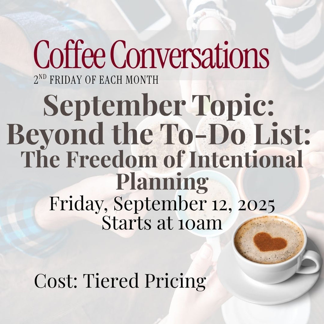 Coffee Conversations // Sept 12
