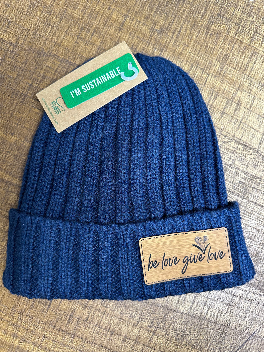 Be Love Give Love Knit Cuff Beanie ~ 8 Colors #SHORE