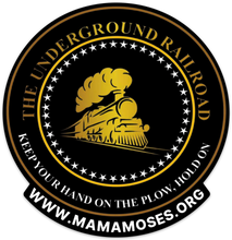Load image into Gallery viewer, Mama Moses: The Underground Railroad Bumper Sticker
