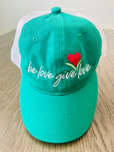 Be Love Give Love Hat ~ 10 Colors