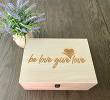 Load image into Gallery viewer, Be Love Give Love Box
